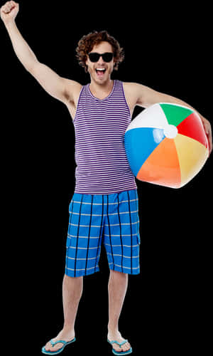 Beach Ball Png, Transparent Png PNG