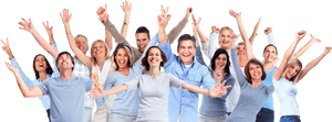 Group Of People Png - Group Of Happy People, Transparent Png PNG image with transparent background
