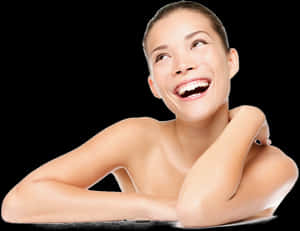 Attractive Woman Smiling - Woman Happy Face Png, Transparent Png PNG