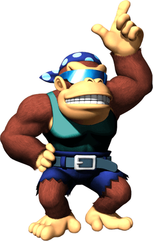 Jssb Funky Kong Alt - Cartoon, HD Png Download PNG image with transparent background