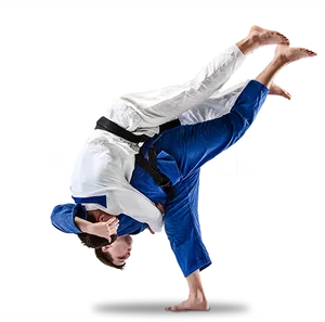 Judo Throw Technique PNG Image