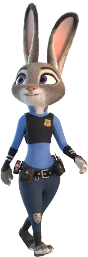 Judy Hopps Zootopia Character PNG Image