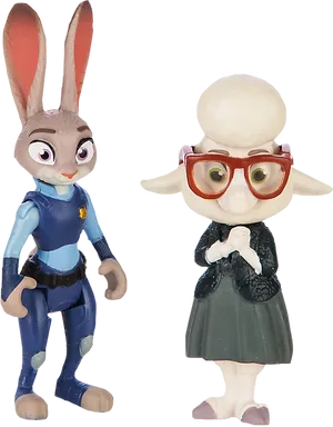 Judy Hoppsand Assistant Mayor Bellwether Figurines PNG Image