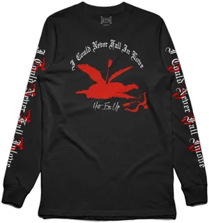 Juice Wrld Long Sleeve Shirt Design PNG Image