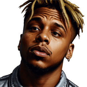 Juice Wrld Portrait Illustration PNG hou57 PNG image with transparent background