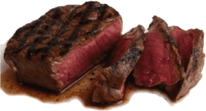 Meat Baked Potato Cooking Steak Doneness - Medium Rare Fillet Steak, HD Png Download PNG image with transparent background