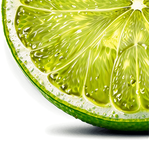 Juicy Lime Slice PNG ror62 PNG with transparent background