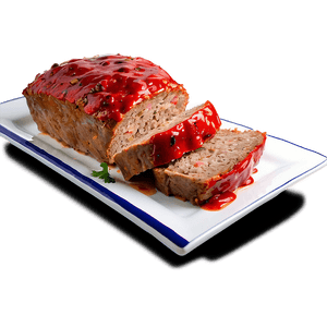Juicy Meatloaf Meal PNG jvm7 PNG with transparent background