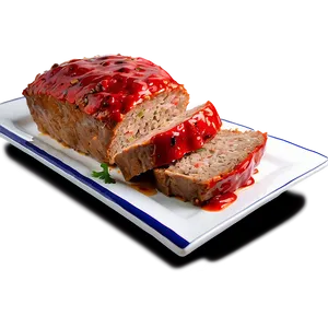 Juicy Meatloaf Meal Png Jvm7 PNG Image