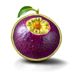 Juicy Passion Fruit Cut Png Dhl29 PNG Image