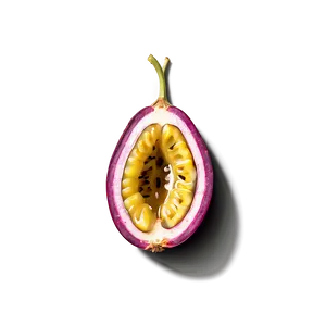 Juicy Passion Fruit Cut Png Ify60 PNG Image