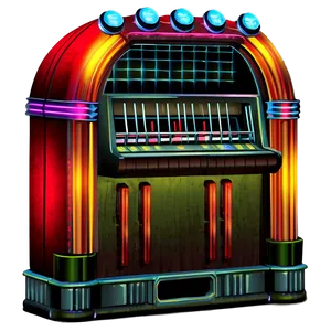 Jukebox In Bar Scene Png 06112024 PNG Image