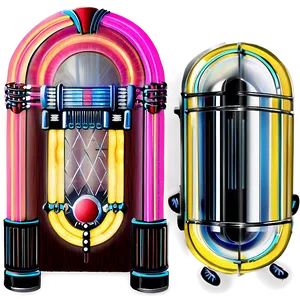 Jukebox With Microphone Png 06112024 PNG Image