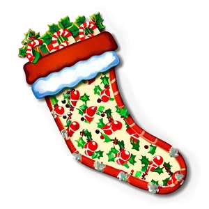 Jumbo Christmas Stocking Png Nno64 PNG Image