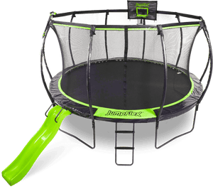 Trampoline Png - Jumpflex Trampoline With Slide, Transparent Png PNG