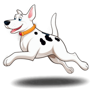 Jumping Dog Cartoon PNG 06242024 PNG image with transparent background