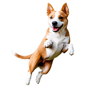 Jumping Dog Cartoon PNG 06242024 PNG