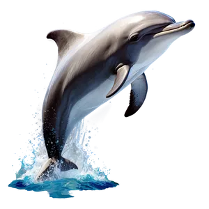 Jumping Dolphin Graphic Png 06242024 PNG Image