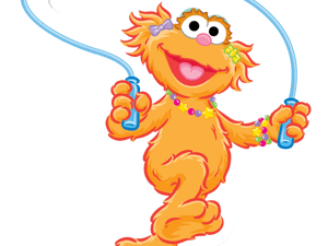 Sesame Street Clipart Zoey - Zoe Sesame Street Clipart, HD Png Download PNG image with transparent background