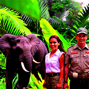 Jungle Safari Expedition PNG 06122024 PNG with transparent background