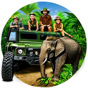 Jungle Safari Expedition Png 96 PNG Image