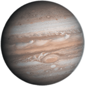 Jupiter Gas Giant Planet PNG