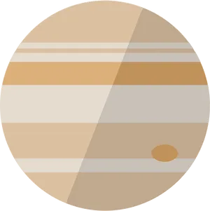 Jupiter Planet Illustration PNG Image