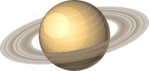 Jupiter Planet Illustration PNG with transparent background