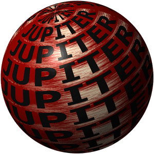 Jupiter Textured Sphere PNG image with transparent background