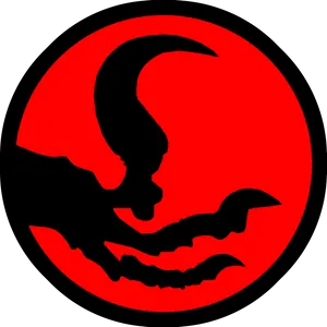 Jurassic Park Logo Redand Black PNG Image