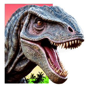 Jurassic Park Main Gate Sunset PNG xax PNG image with transparent background