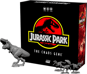 Jurassic Park The Chaos Gene Board Game PNG image with transparent background