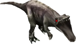 Jurassic Predator Red Eye PNG Image