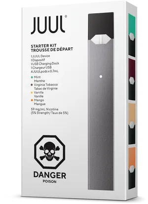 Juul Starter Kit Packaging PNG Image