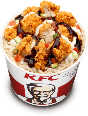 Check Out Kfc Menu And Order From Your Favorite Fried - Kfc Rice Bowl Malaysia, HD Png Download PNG image with transparent background