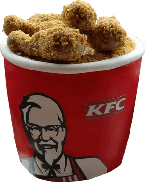 Kentucky Fried Chicken Bucket - Transparent Kfc Bucket, HD Png Download PNG image with transparent background