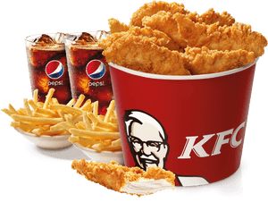 Kfc Chicken Bucket Png Banner Royalty Free Stock - Chicken Bucket Kfc Png, Transparent Png PNG image with transparent background