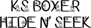 Sample Image Of Ks Boxer Hide N Seek Font By Pretty, HD Png Download PNG with transparent background