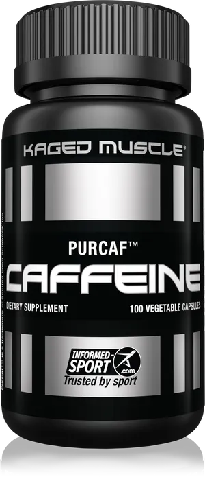 Kaged Muscle Pur Caf Caffeine Supplement PNG Image