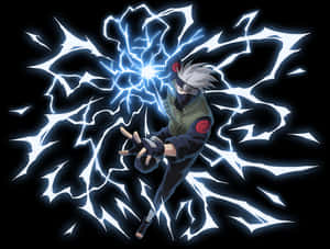 Kakashi_ Chidori_ Electric_ Surge PNG image with transparent background