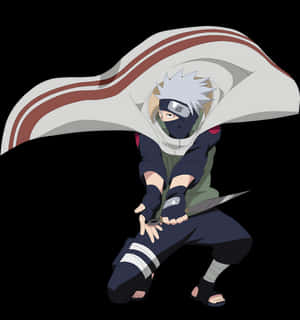 Kakashi Hatake Readyfor Battle PNG image with transparent background