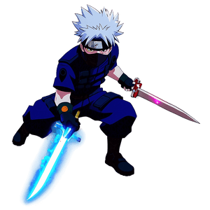 Kakashi Lightning Blade PNG uqc9 PNG image with transparent background