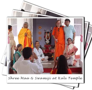 Kali_ Temple_ Gathering_with_ Swamiji_and_ Maa PNG Image