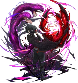 Kaneki Ken Power Unleashed PNG Image