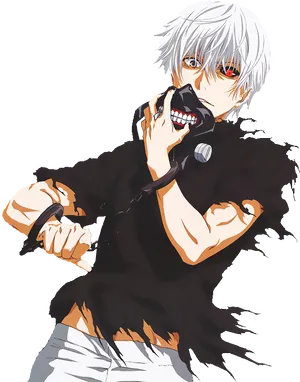 Kaneki Ken Transformed Tokyo Ghoul PNG Image