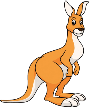 Kangaroo Cartoon Free Png Image - Kangaroo Quotes, Transparent Png PNG image with transparent background
