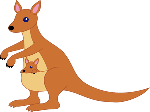Kangaroo Cartoon Png Free Download - Clipart Picture Of Kangaroo, Transparent Png PNG image with transparent background