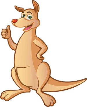 Kangaroo Cartoon Png Pic - Free Kangaroo Clipart, Transparent Png PNG image with transparent background