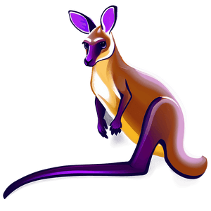 Kangaroo Illustration PNG 93 PNG image with transparent background