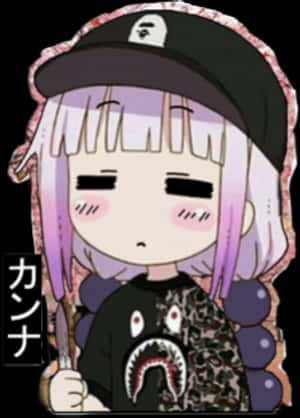 Kanna Kamui Sticker - Kanna Iphone Cases, HD Png Download PNG image with transparent background